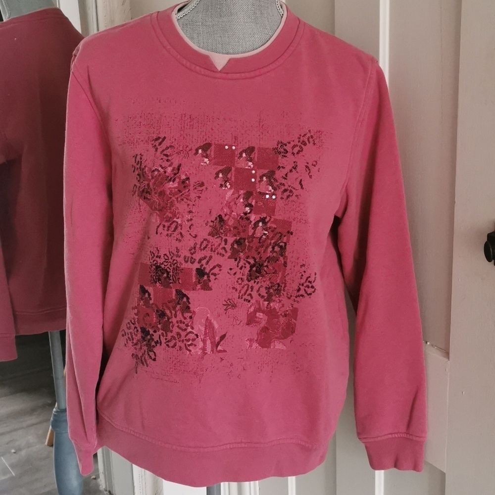 Vintage Northern Reflections Floral Crewneck sweater. Size Medium Petite. EUC